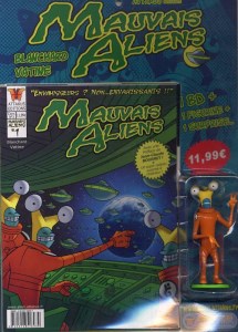 Mauvais Aliens (Pack 1 BD couv V - 1 Figurine - 1 Surprise) (cover)